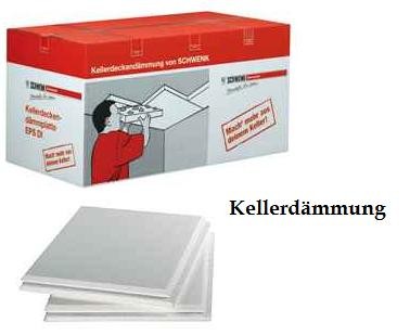 Kellerdecken - Dämmplatte EPS 035 DI